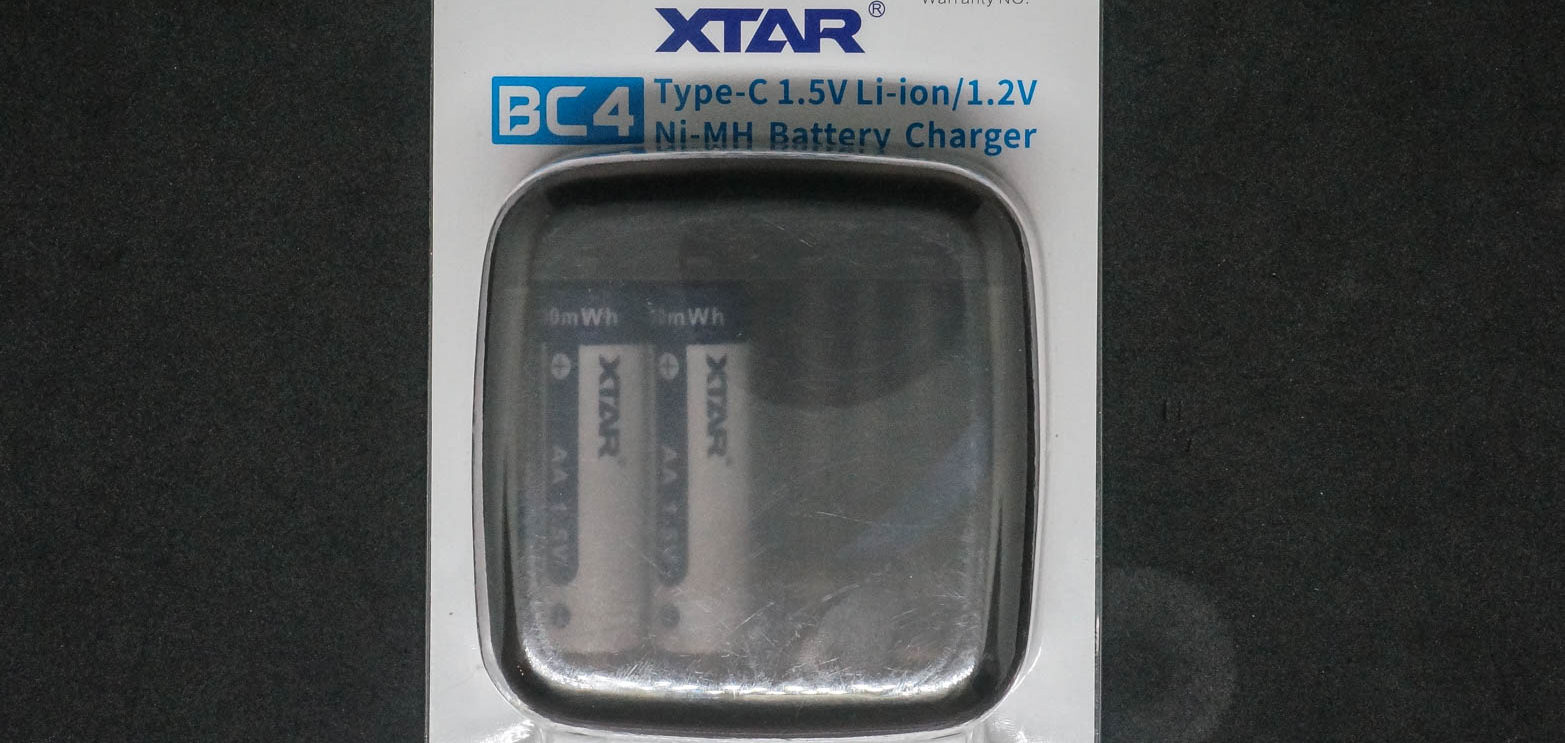 Xtar BC4 – Ladegerät für Li-Ion 1,5V und Ni/MH 1,5V Akkus AA/AAA